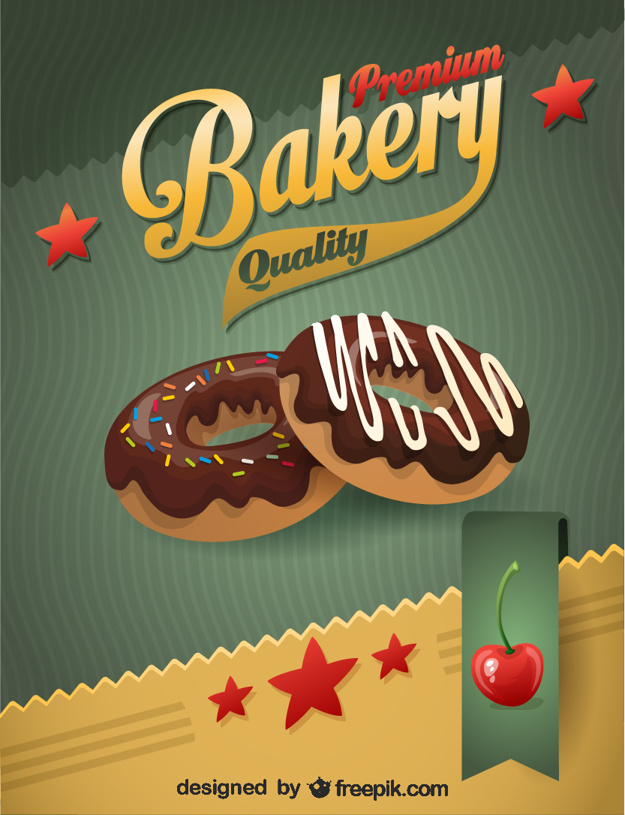 Donuts with chocolate