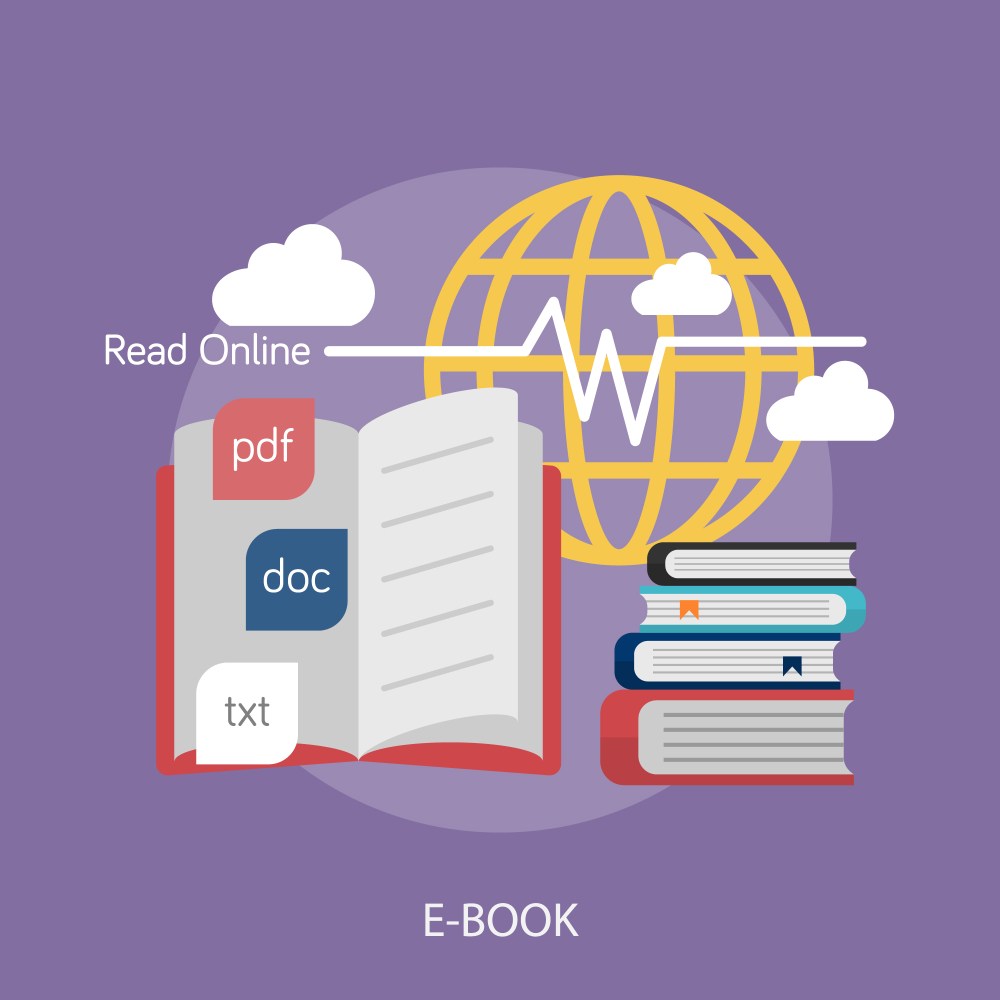 E-book background design