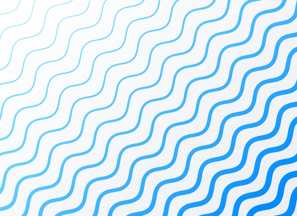 elegant blue wavy pattern background