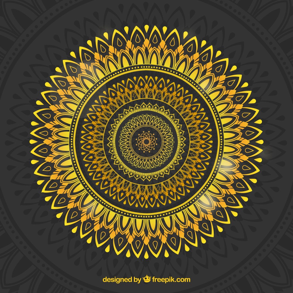 Elegant mandala background