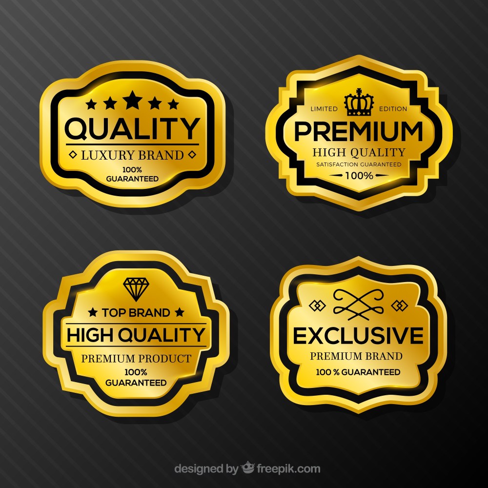 Exclusive product stickers