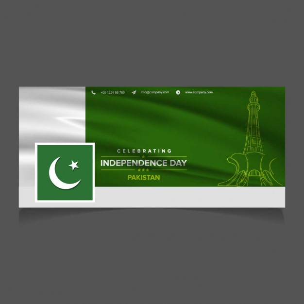  facebook cover of pakistan independence day