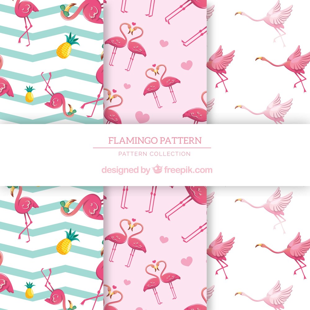 Flamenco summer pattern