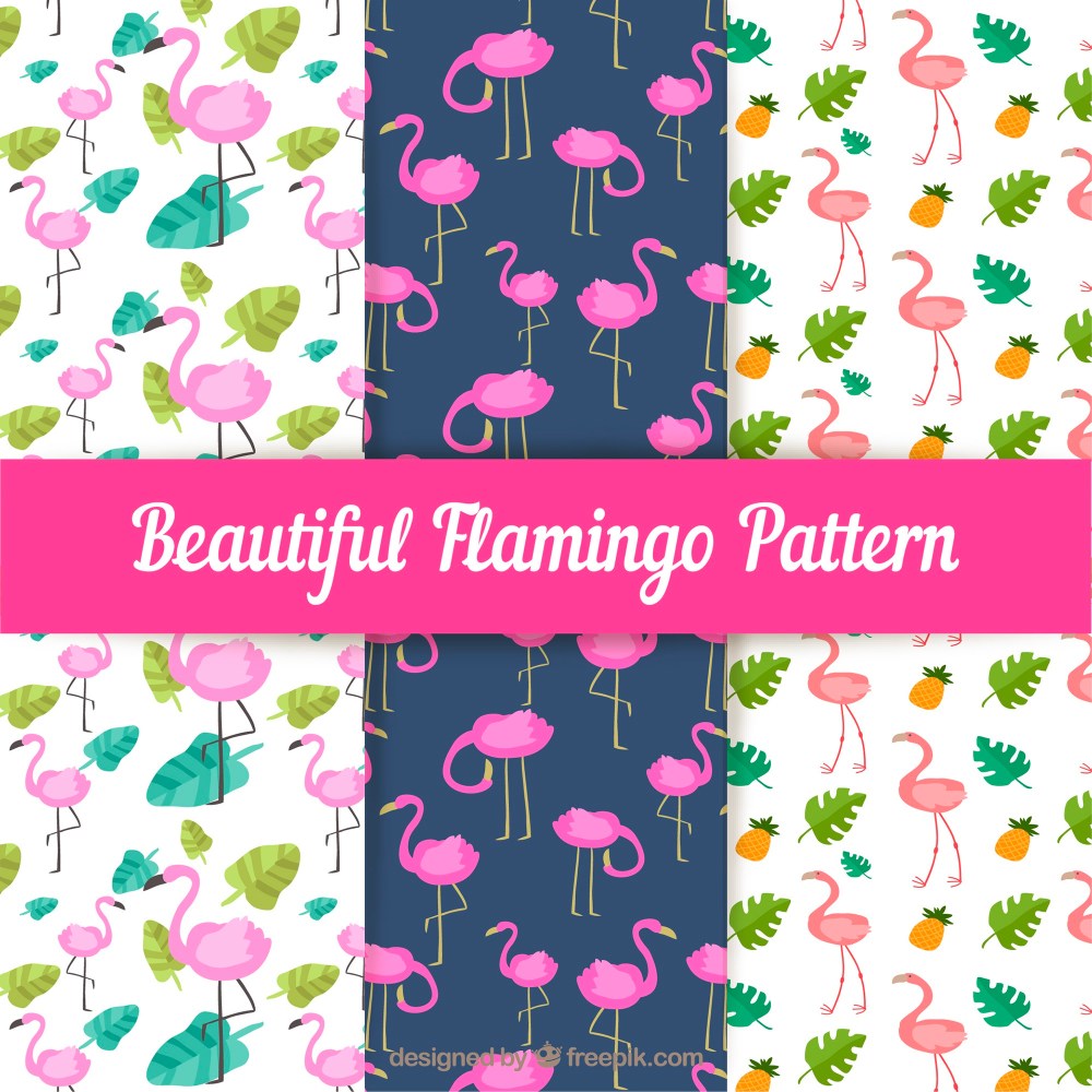 Flamenco summer pattern
