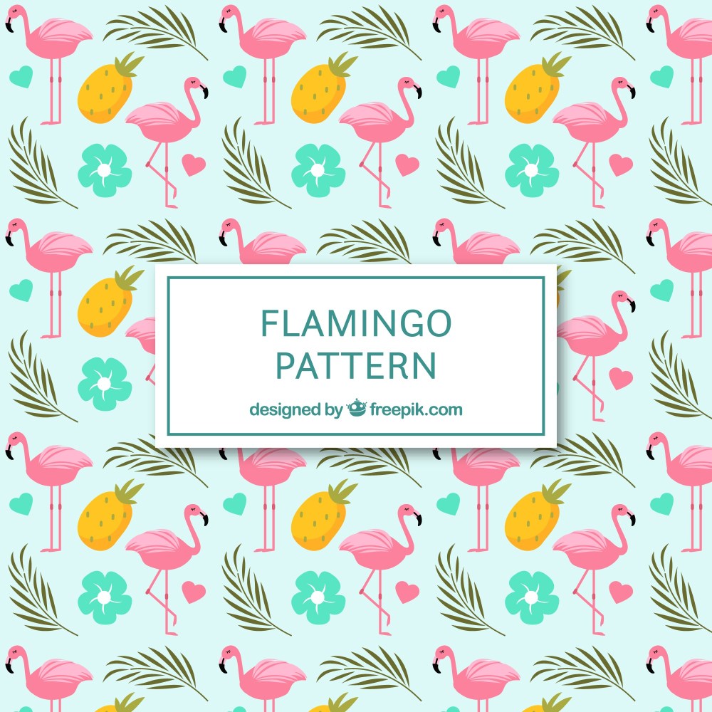 Flamenco summer pattern