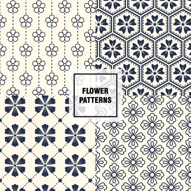 Flower patterns collection