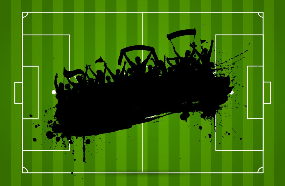 Football or soccer background 