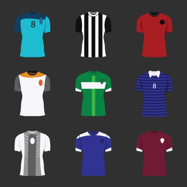 Football shirts collection