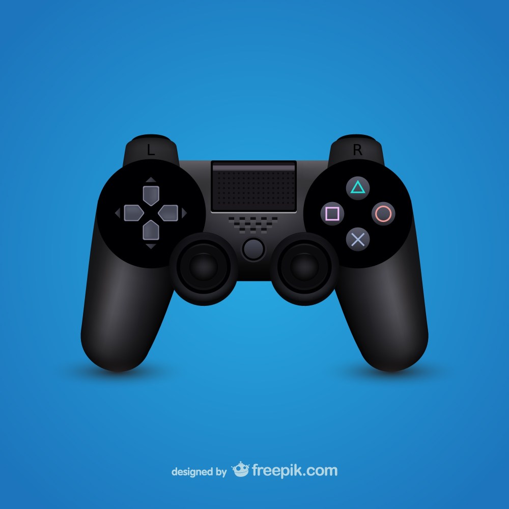 Game controller illustration