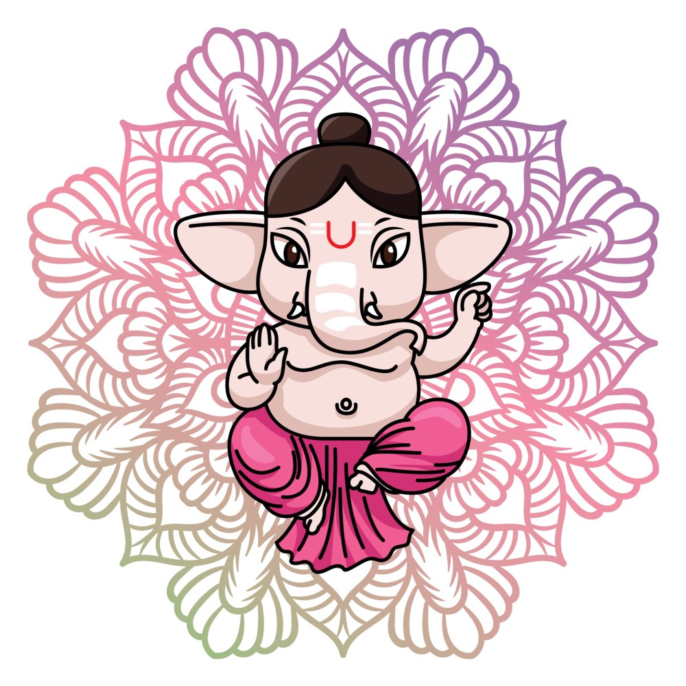 Ganesha background design