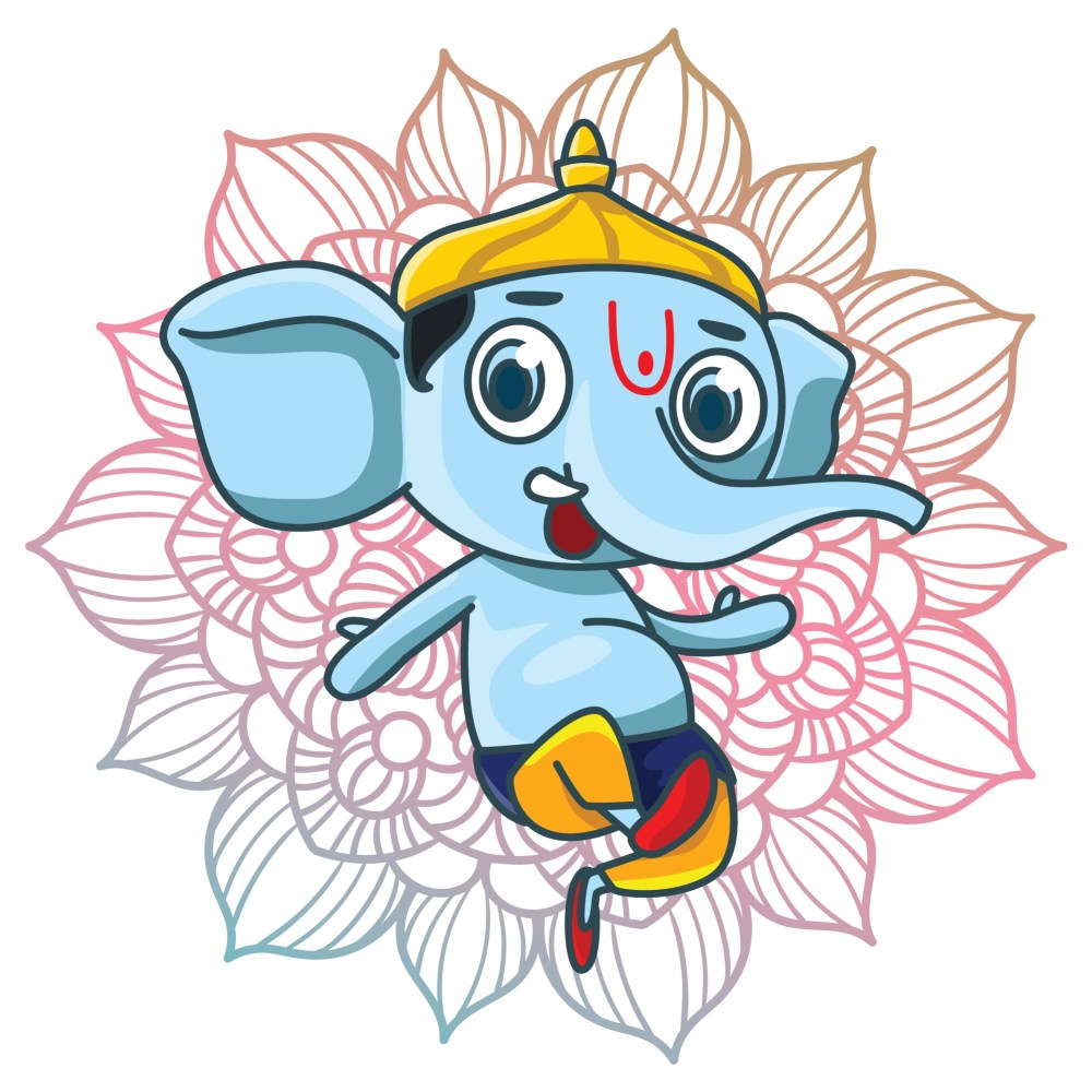 Ganesha background design