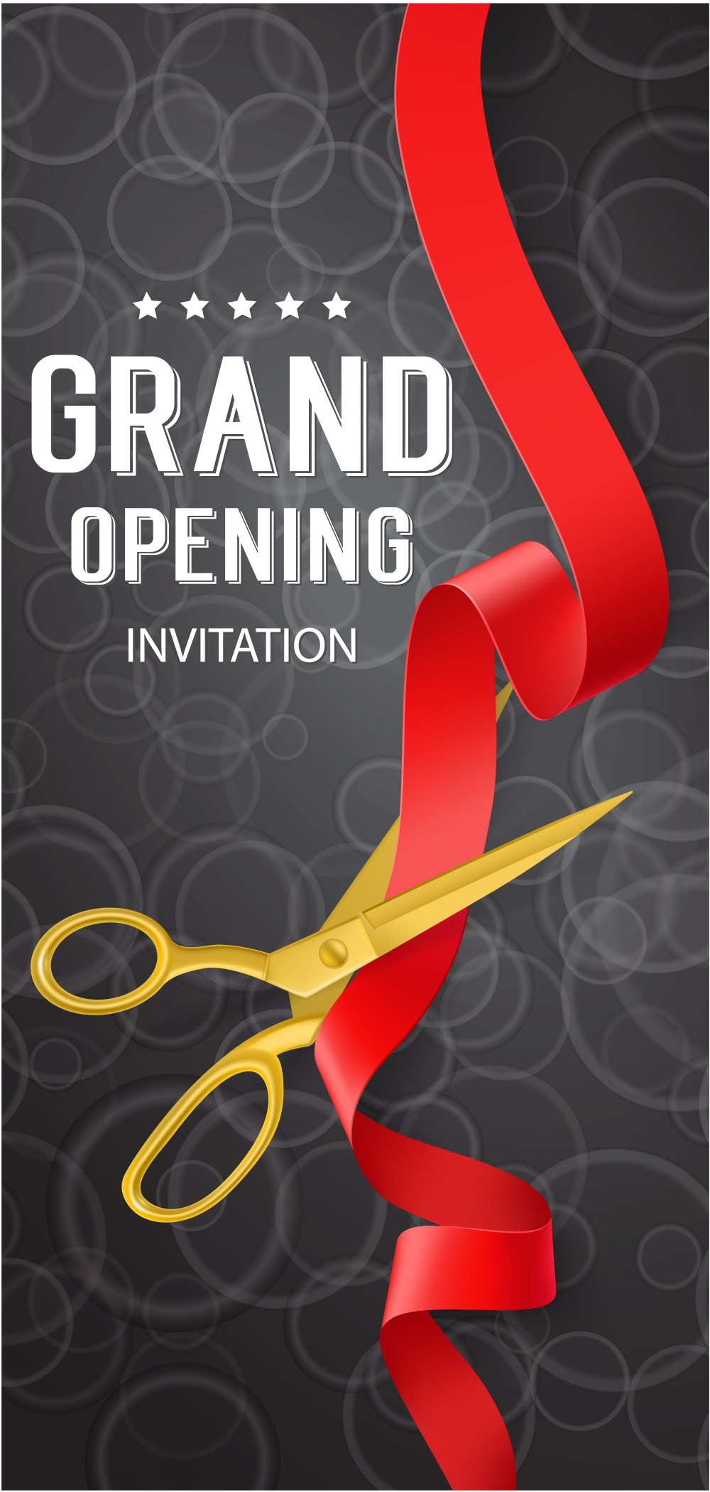 Grand opening banner