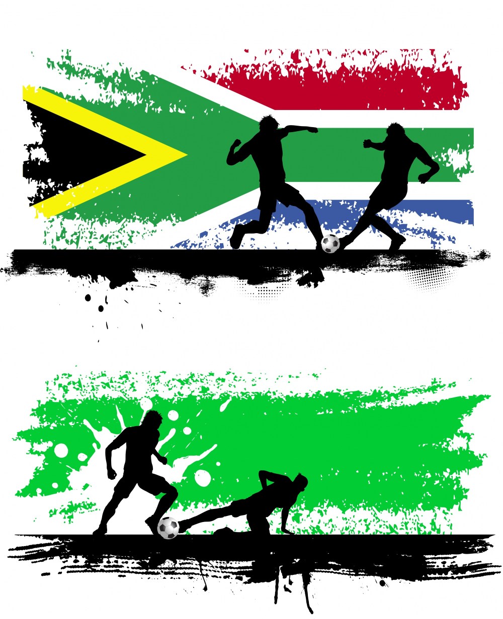 Grunge football backgrounds