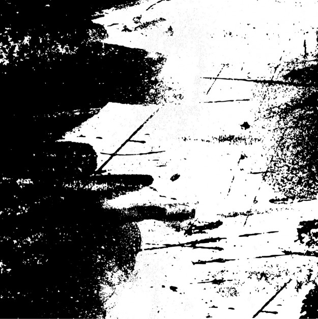Grunge painting white and black background