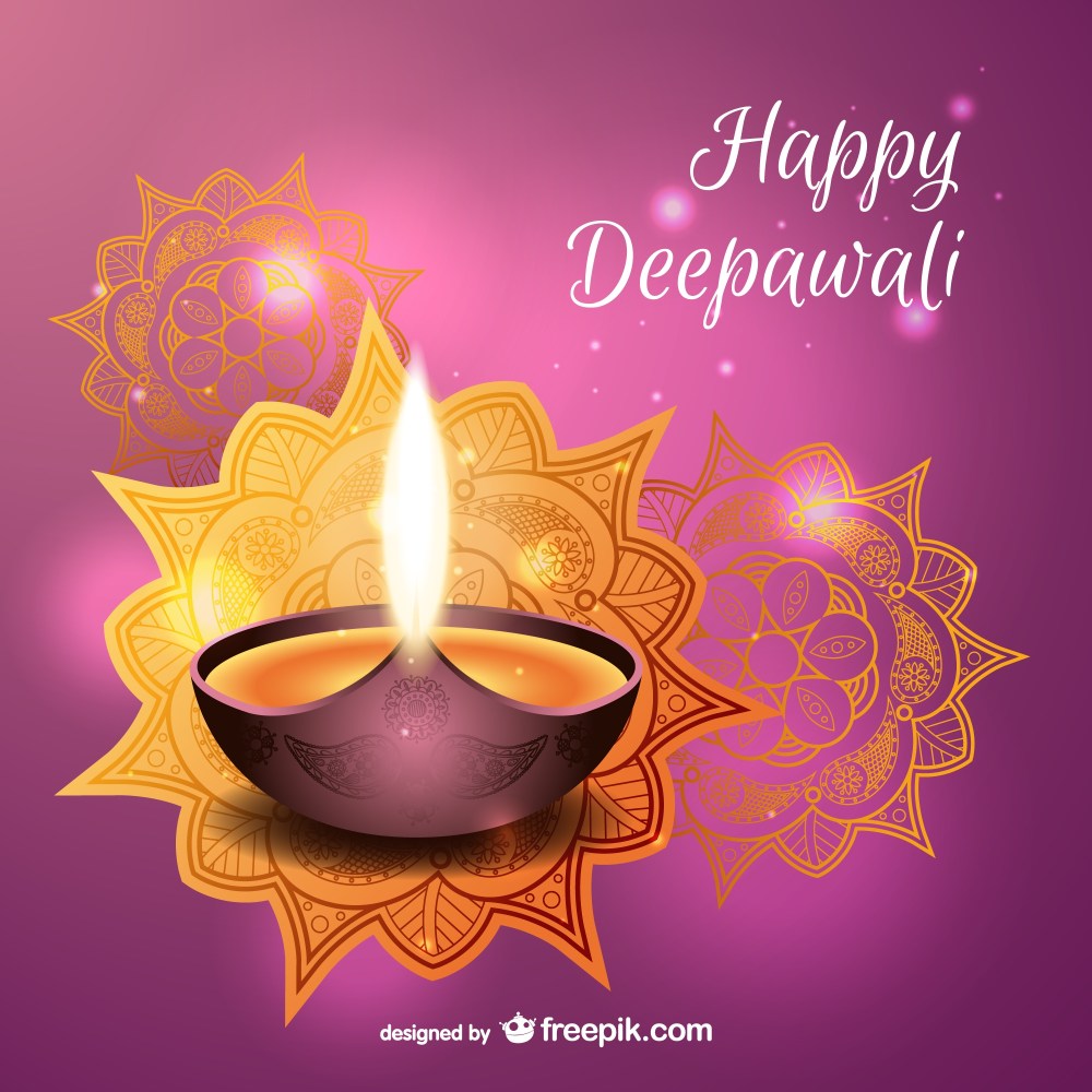 Happy Deepawali vector