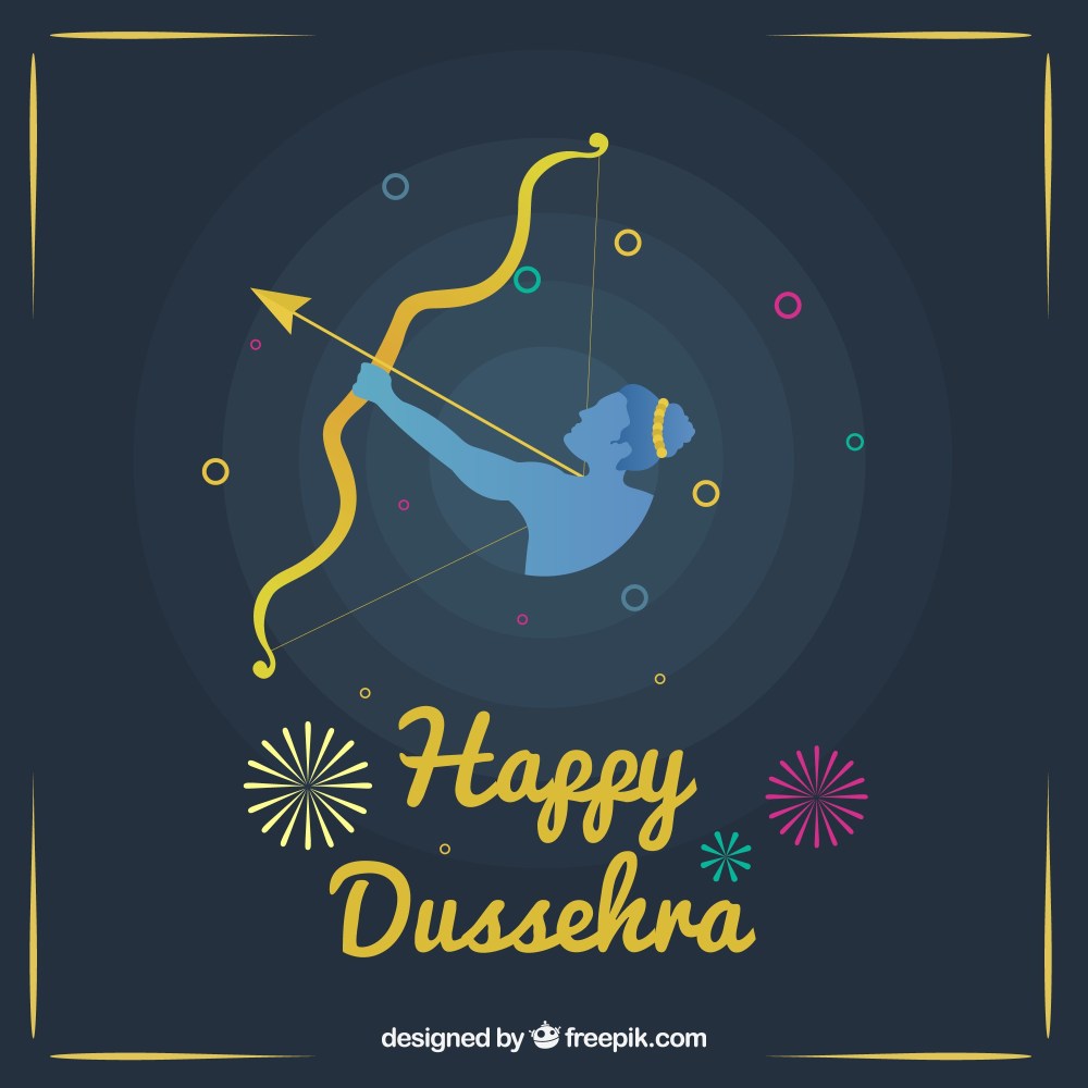 Happy dussehra background