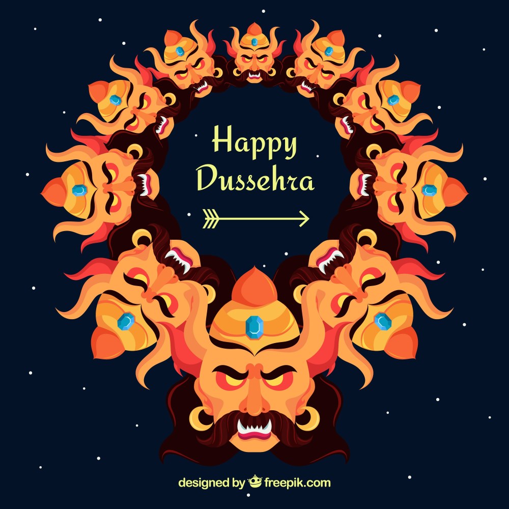 Happy dussehra background