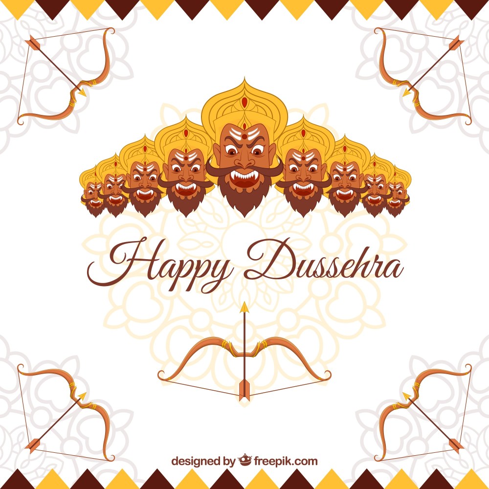 Happy dussehra background