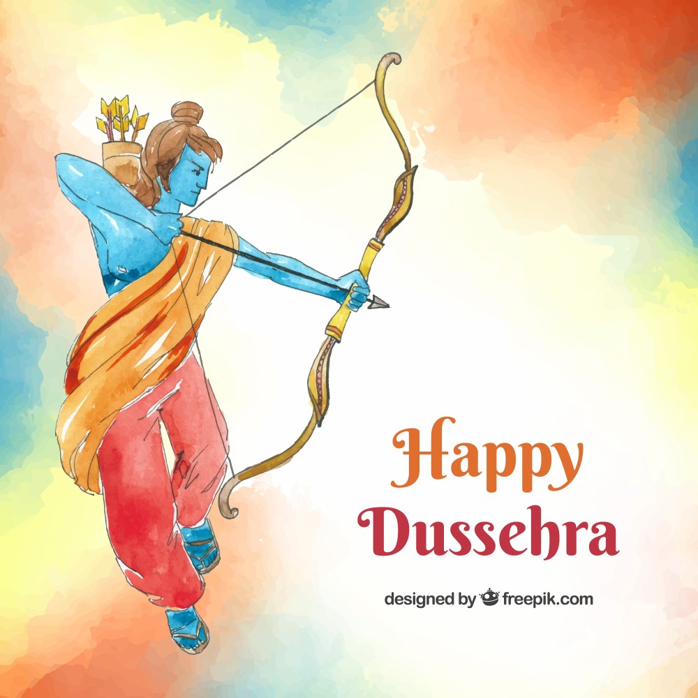 Happy dussehra background
