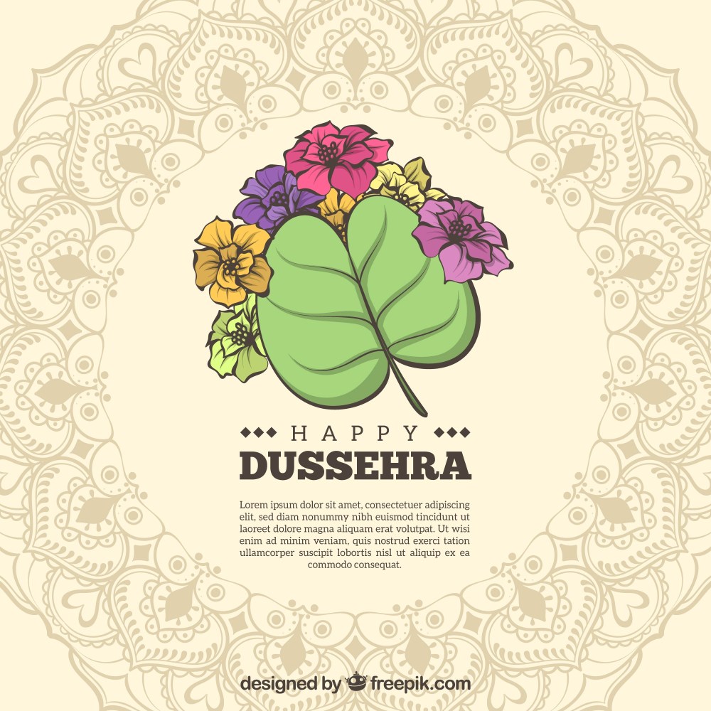 Happy dussehra background