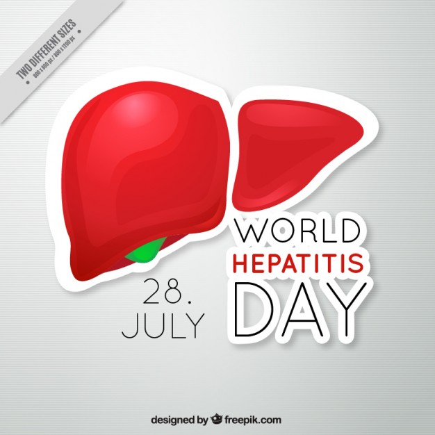 Hepatitis day background