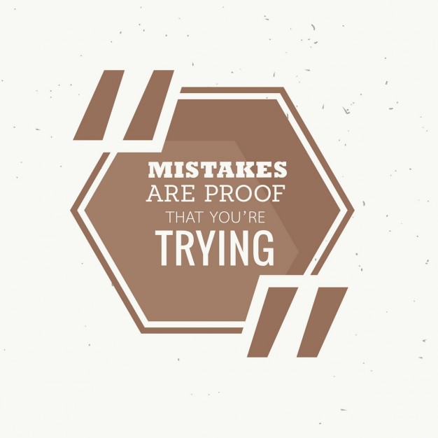 Hexagon with motivational words