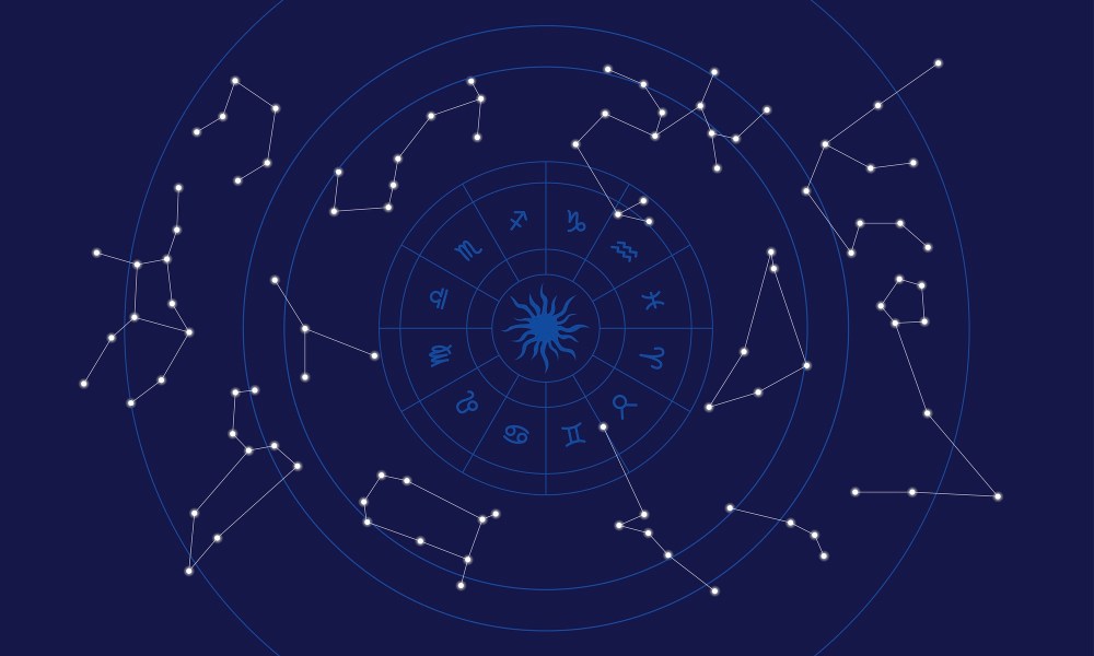 Illustration of horoscope