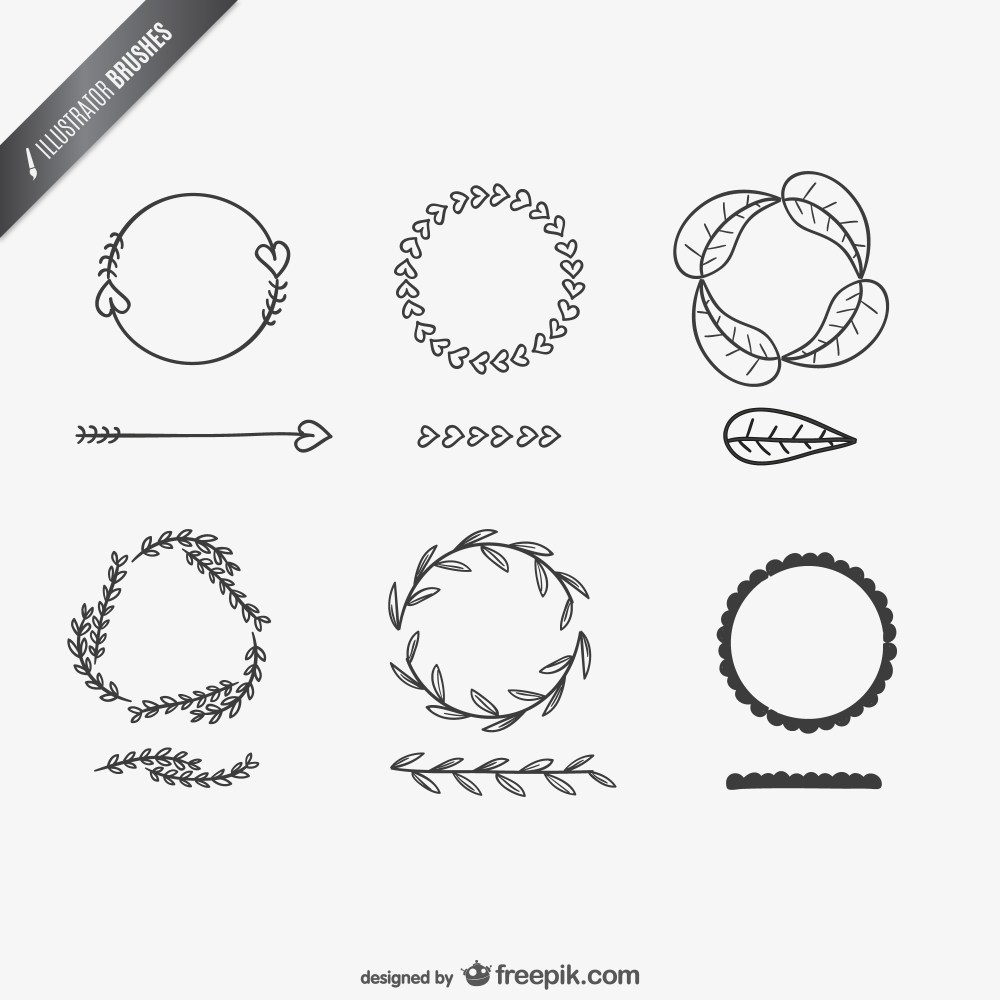 Illustrator brush designs
