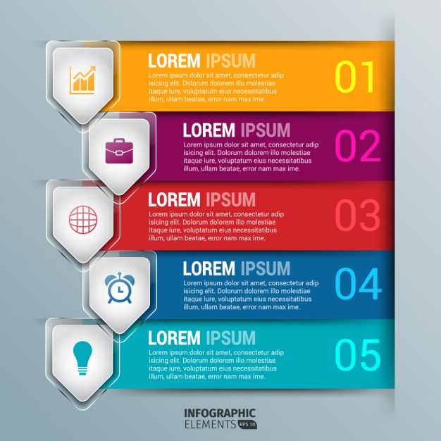 Infographic template design