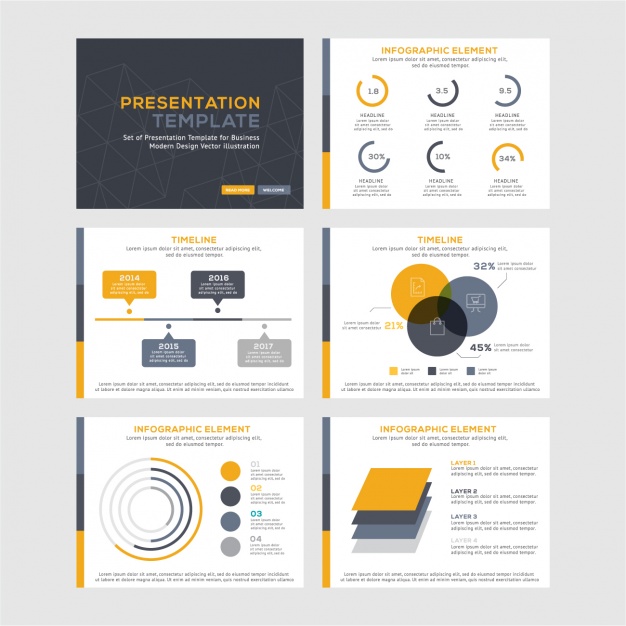 Infographic templates collection