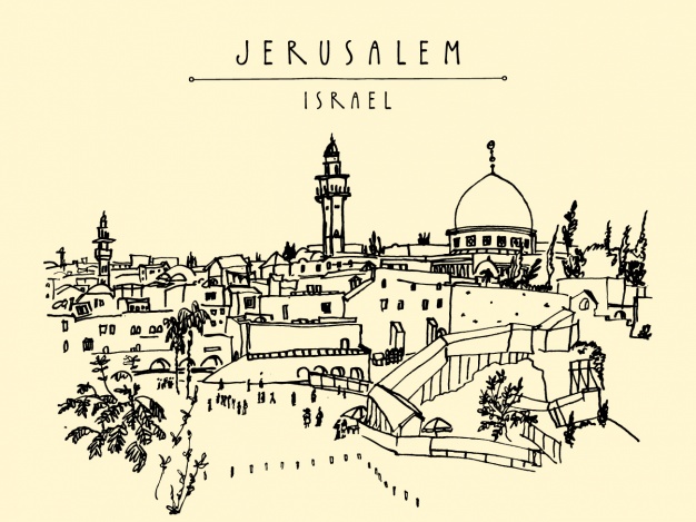 Jerusalem background design