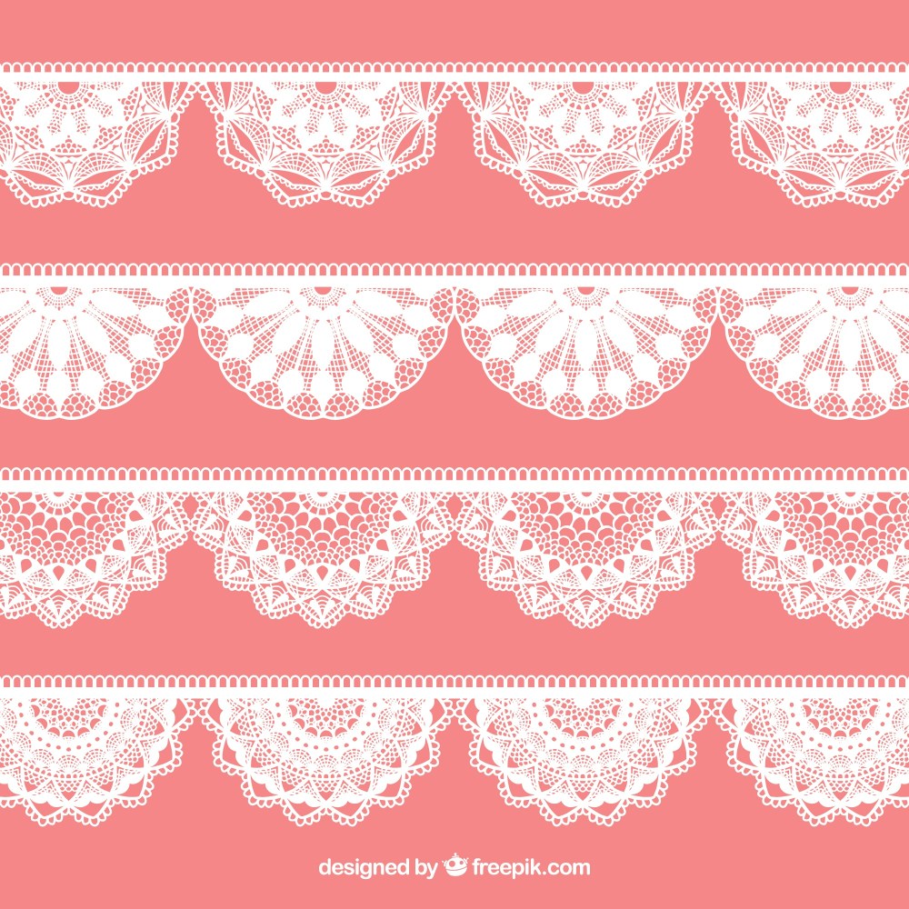 Lace decoration pack