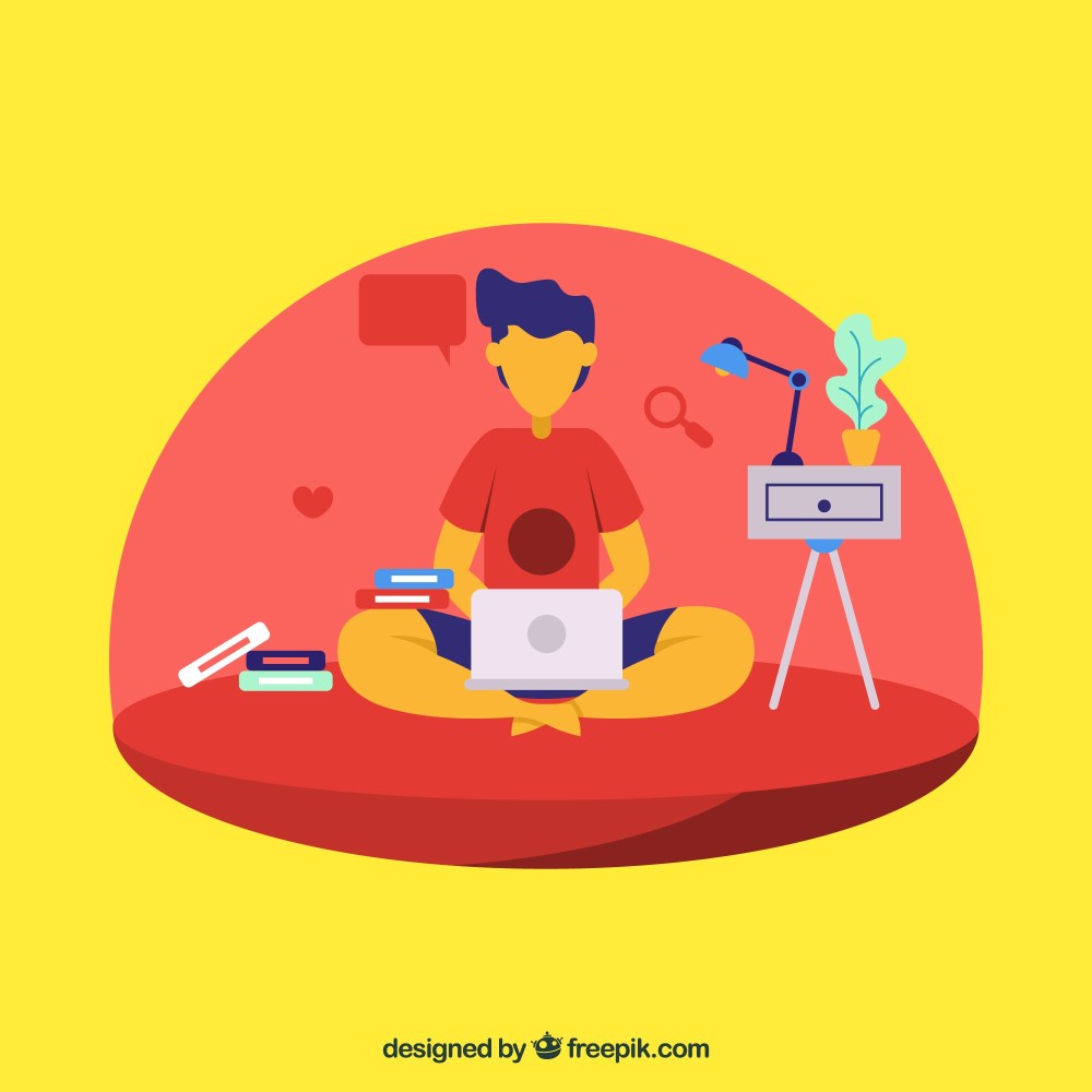 Landing page template for a website