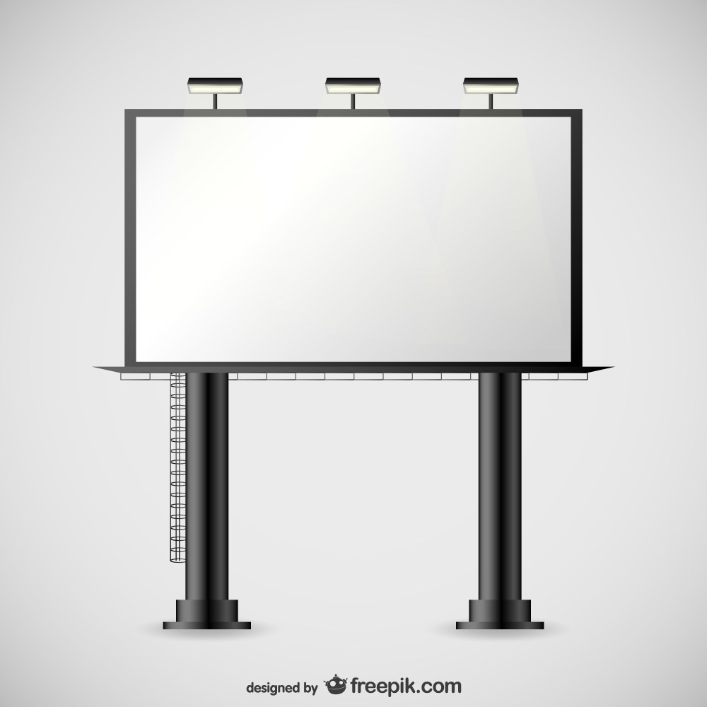 Large billboard vector