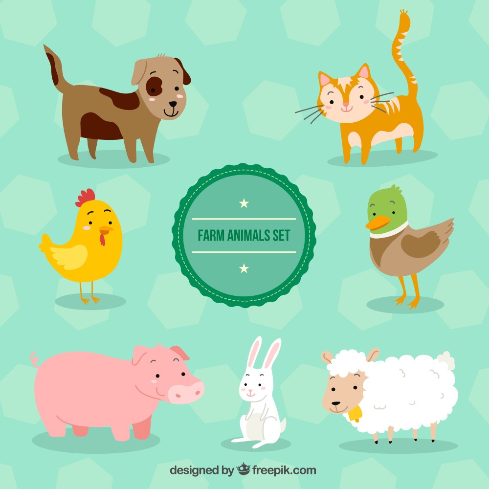 Lovely set of farm animals