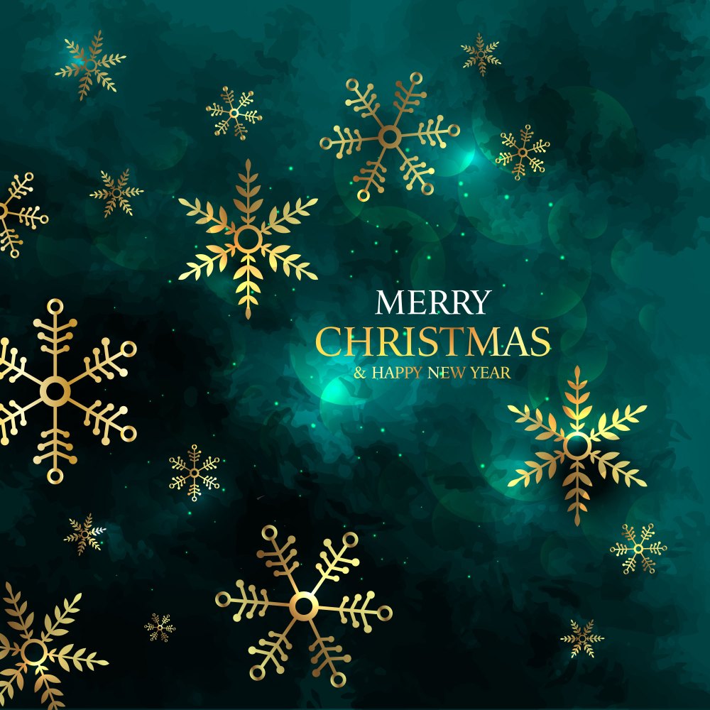 luxury snow flakes background 