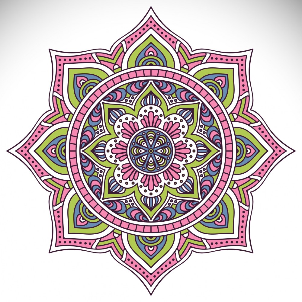 Mandala ethnic style