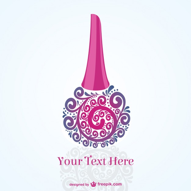 Manicure logo template