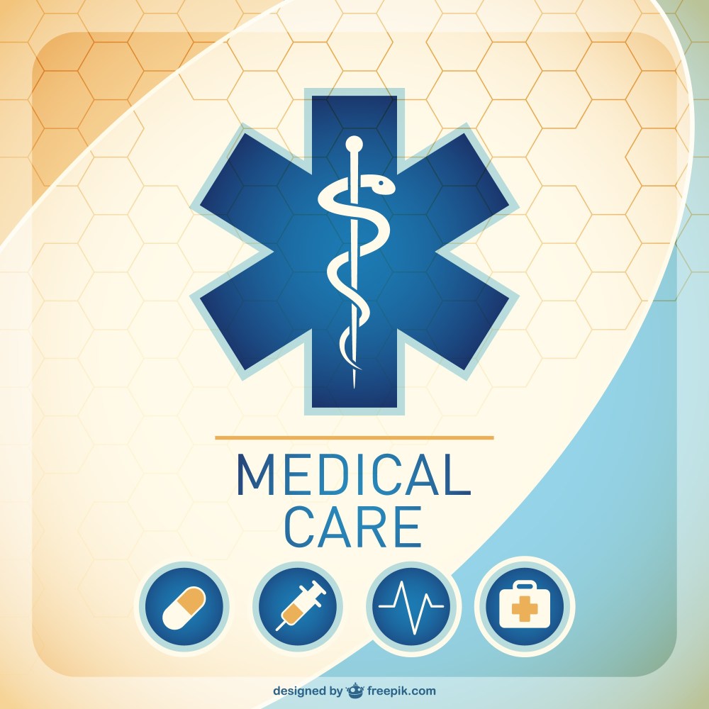 Medical background illustration