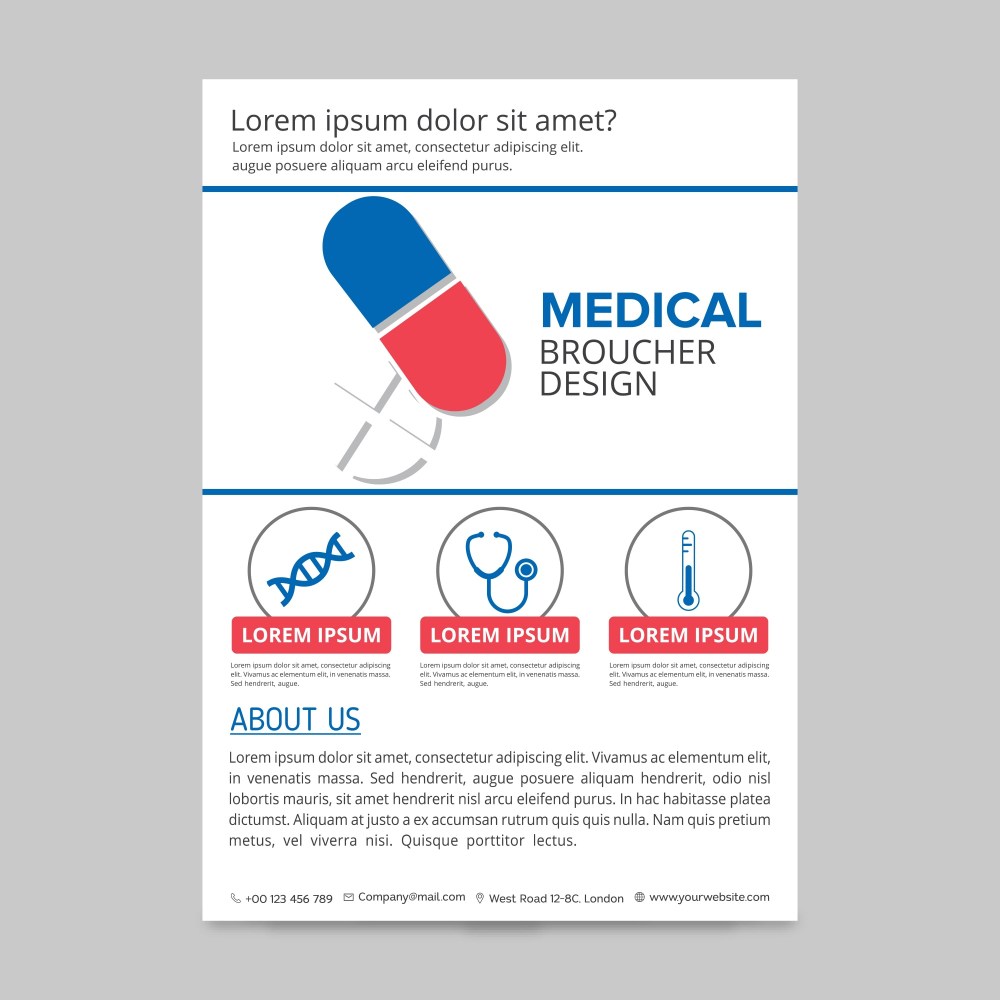 Medical brochure design