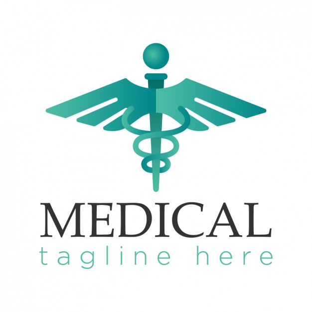 Medical logo, bright color