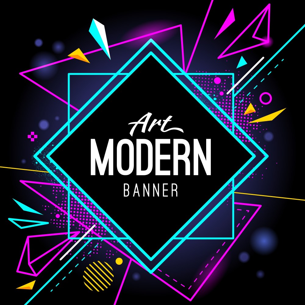 modern banner