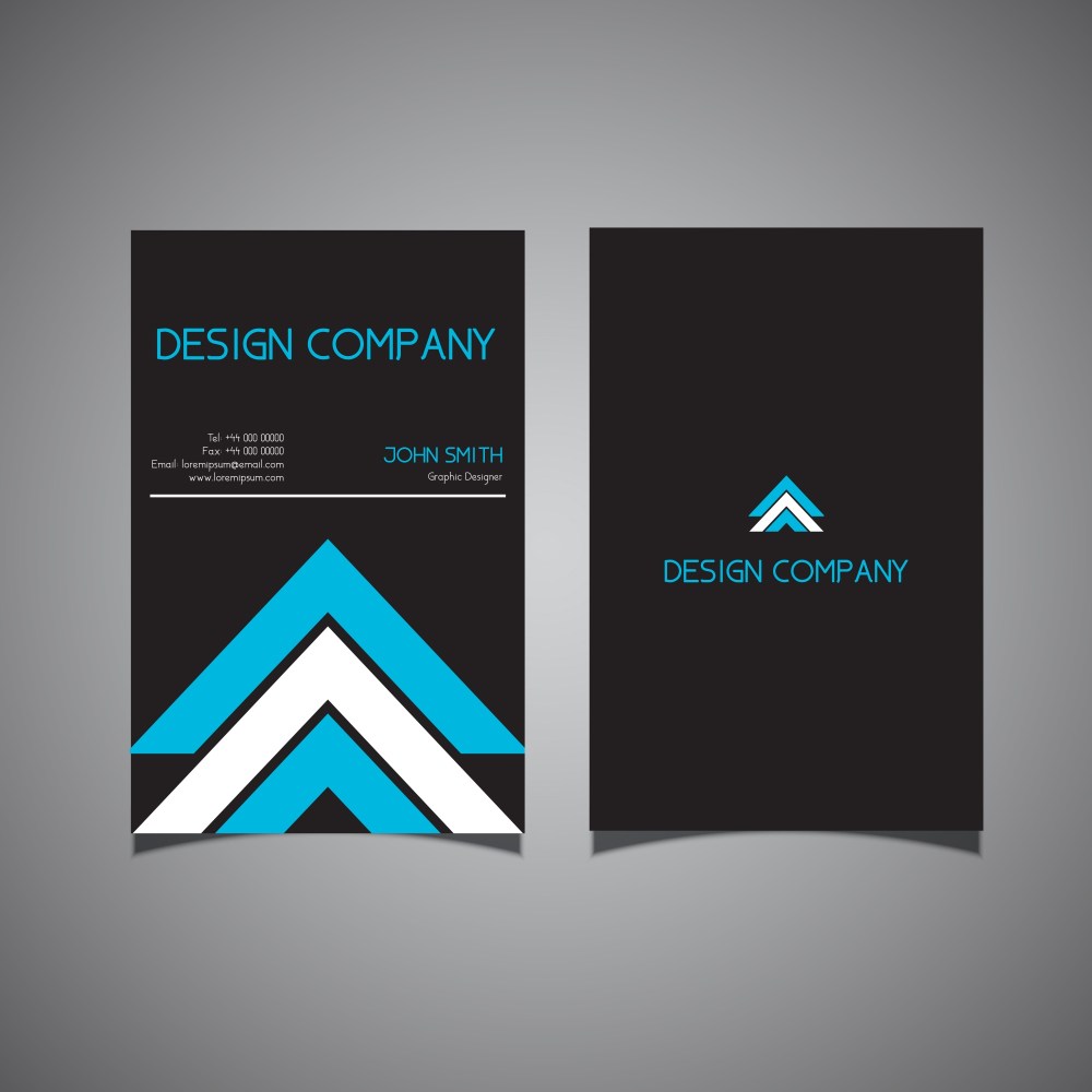 Modern business card design
