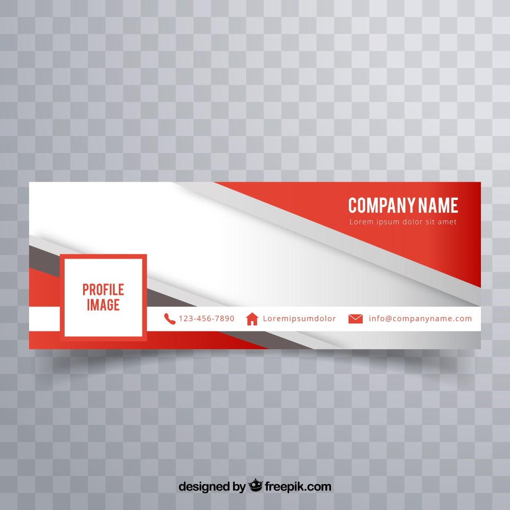 Modern facebook cover to business 
