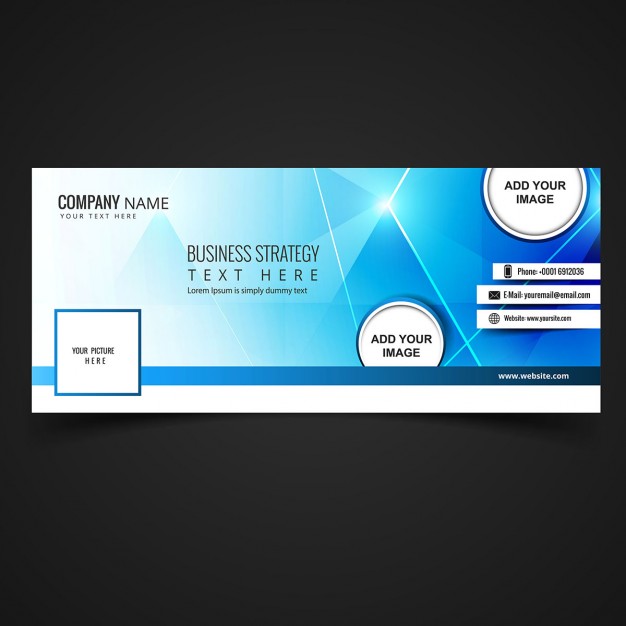 Modern facebook cover