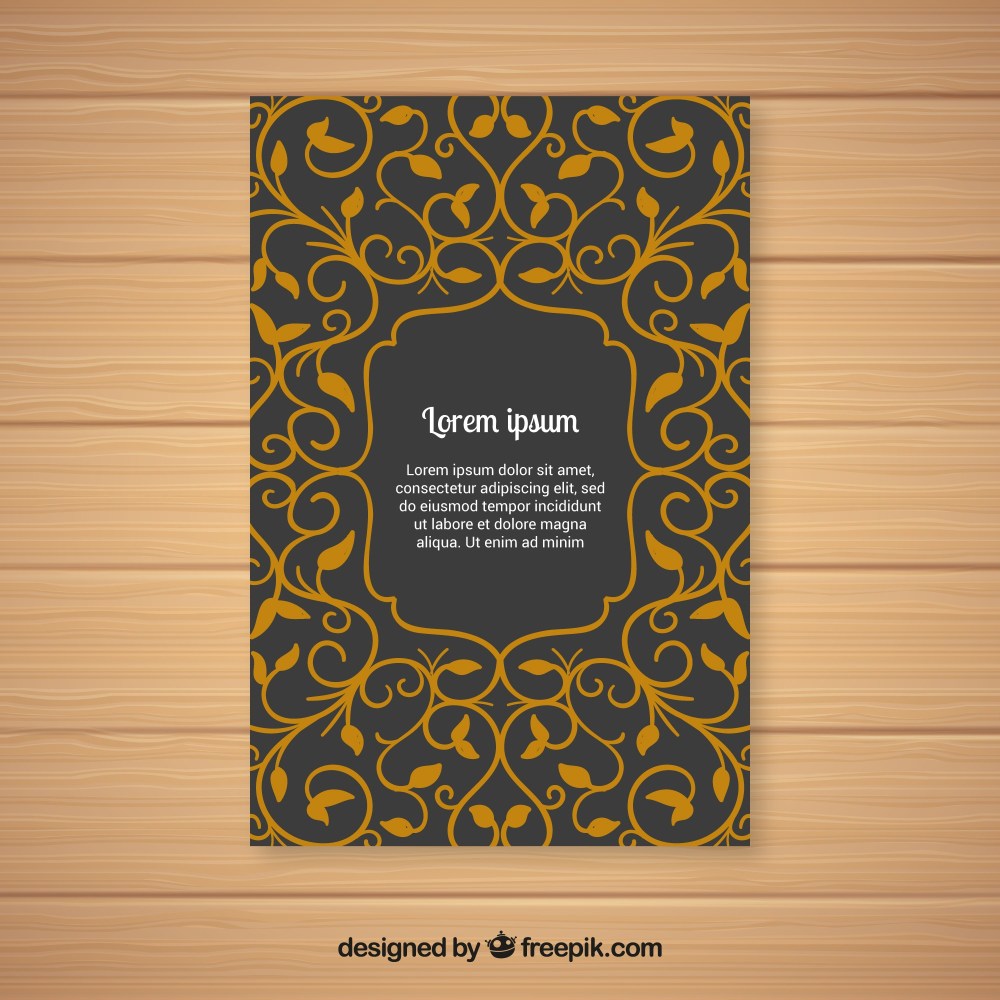 Modern laser cut template