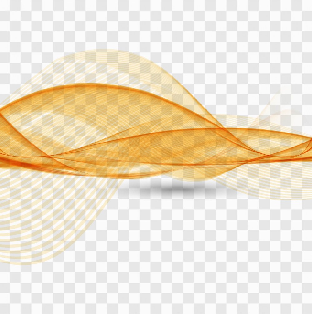 Modern yellow waves