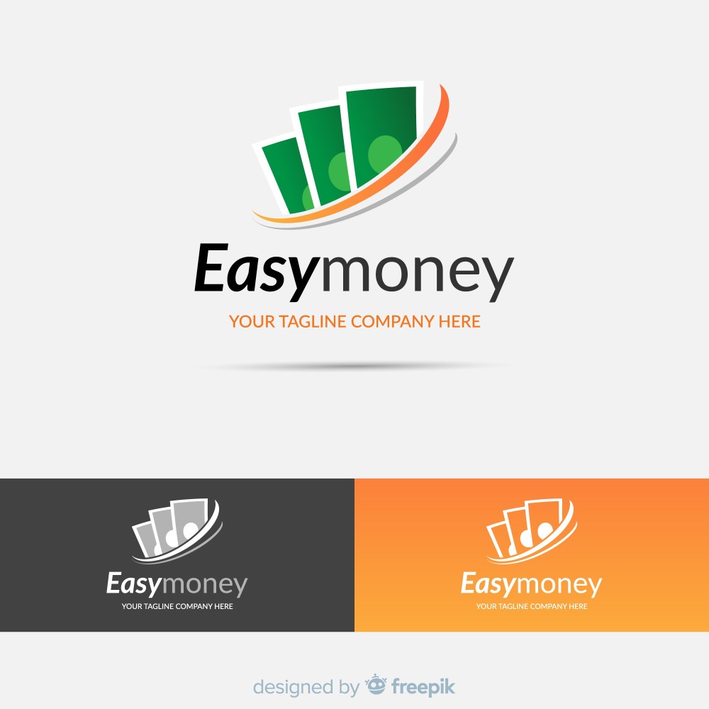 Money concept logo template