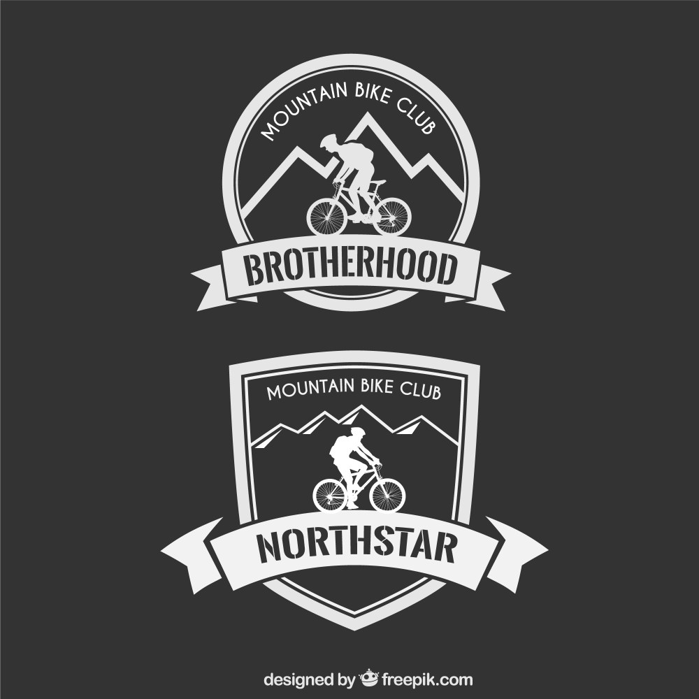 Mountain bike badge