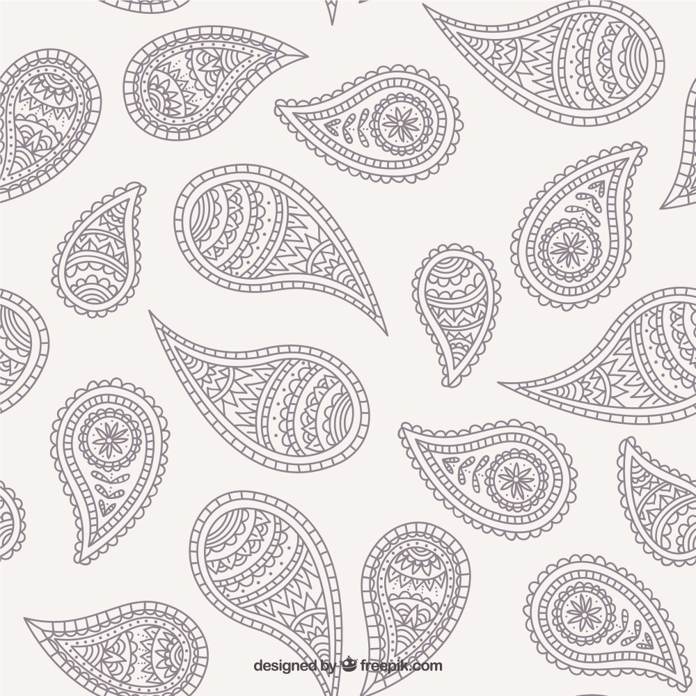 Paisley background design